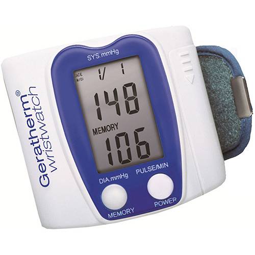Tamanhos, Medidas e Dimensões do produto Medidor de Pressão de Pulso Wristwatch - Geratherm