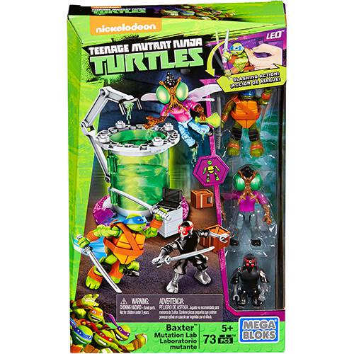 Tamanhos, Medidas e Dimensões do produto Mega Bloks Tartarugas Ninja Animation Conjunto Mutação - Mattel