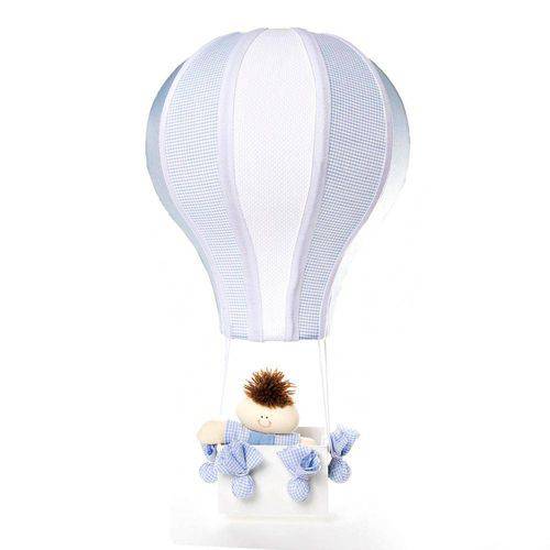Tamanhos, Medidas e Dimensões do produto Meio Balão Azul Quarto Bebê Infantil Menino