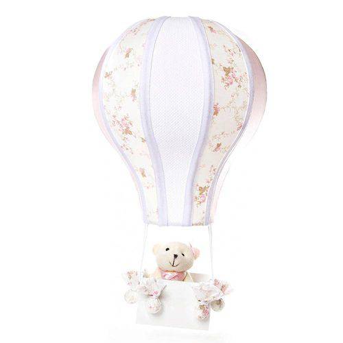 Tamanhos, Medidas e Dimensões do produto Meio Balão Ursa Rosa Quarto Bebê Infantil Menina