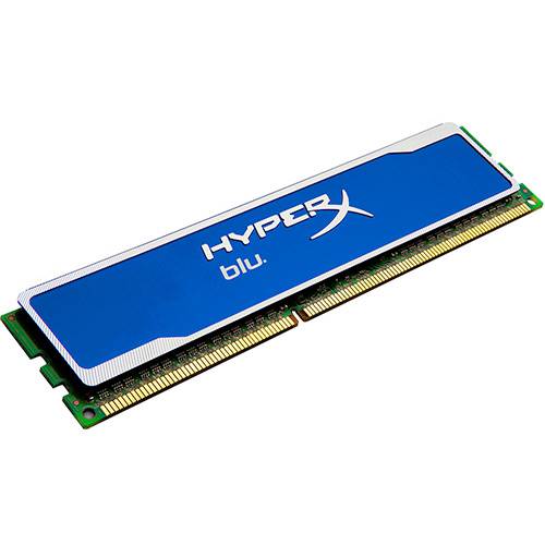 Tamanhos, Medidas e Dimensões do produto Memória 4GB Kingston HyperX Blu 1600mhz DDR3