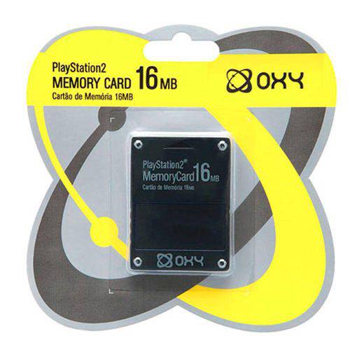 Tamanhos, Medidas e Dimensões do produto Memory Card 16mb Playstation 2 – Oxy