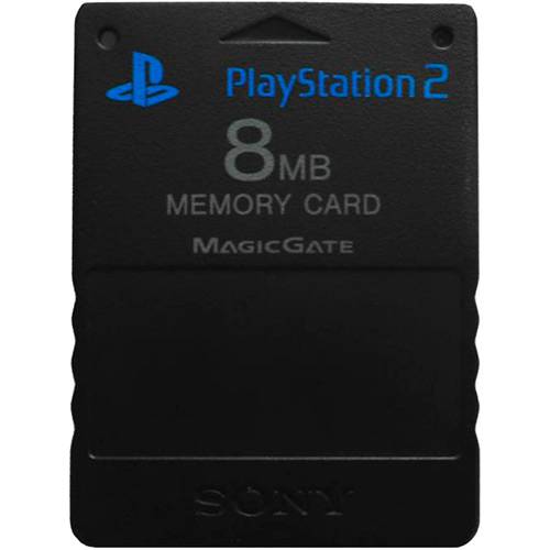 Tamanhos, Medidas e Dimensões do produto Memory Card 8MB Sony - PS2