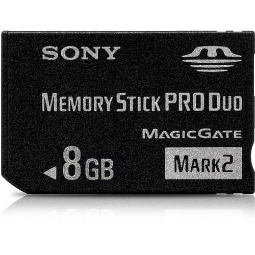 Tamanhos, Medidas e Dimensões do produto Memory Stick Pro Duo 8GB - Sony