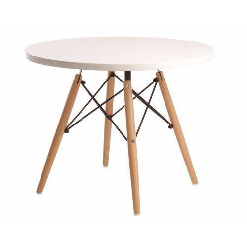 Tamanhos, Medidas e Dimensões do produto Mesa Charles Eames Infantil Base em Salsa Tampo Madeira Mdf 60 Cm