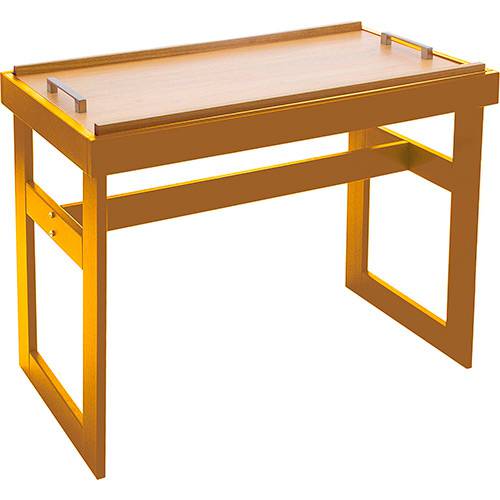 Tamanhos, Medidas e Dimensões do produto Mesa de Apoio Amarelo (71,2x49x84cm) - Tramontina