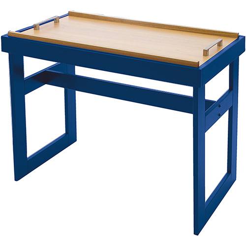 Tamanhos, Medidas e Dimensões do produto Mesa de Apoio Azul (71,2x49x84cm) - Tramontina