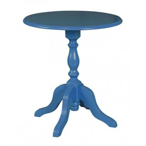 Tamanhos, Medidas e Dimensões do produto Mesa de Apoio Tampo 56X56 - Azul - Tommy Design