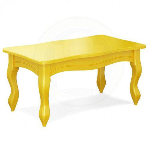 Tamanhos, Medidas e Dimensões do produto Mesa de Centro Luiz Xv - Amarelo - Tommy Design