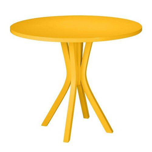 Tamanhos, Medidas e Dimensões do produto Mesa Jantar Felice - Amarelo - Tommy Design