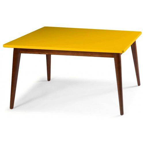 Tamanhos, Medidas e Dimensões do produto Mesa Jantar Novita 2.20 - Amarelo - Tommy Design