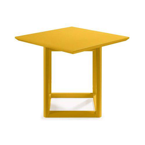 Tamanhos, Medidas e Dimensões do produto Mesa Lateral Alta Square Amarelo