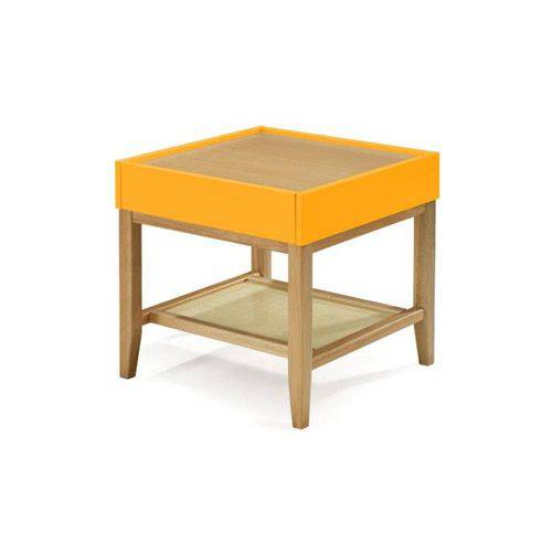 Tamanhos, Medidas e Dimensões do produto Mesa Lateral Duo - Amarelo - Tommy Design