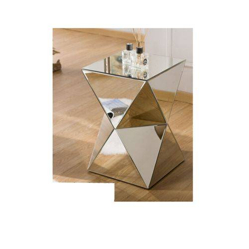 Tamanhos, Medidas e Dimensões do produto Mesa Lateral Espelhada DIAMOND
