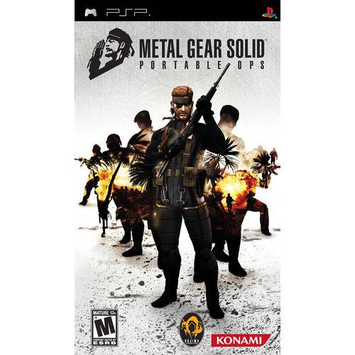 Tamanhos, Medidas e Dimensões do produto Metal Gear Solid: Portable Ops - Psp