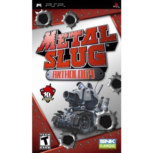 Tamanhos, Medidas e Dimensões do produto Metal Slug Anthology - Psp