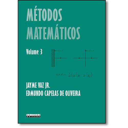 Tamanhos, Medidas e Dimensões do produto Metodos Matematicos - Volume 3