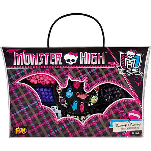 Tamanhos, Medidas e Dimensões do produto Miçangas Morcego Monster High - Fun