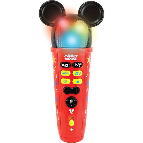Tamanhos, Medidas e Dimensões do produto Microfone Disney Mickey Rock Star