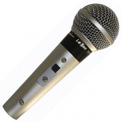 Tamanhos, Medidas e Dimensões do produto Microfone Leson Sm58 P4 Vocal Profissional Oferta Cham + P10