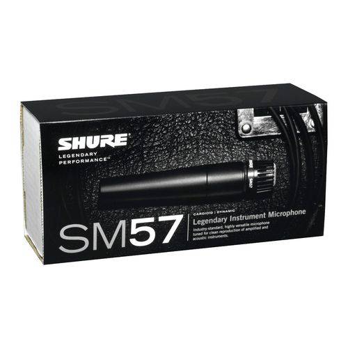 Tamanhos, Medidas e Dimensões do produto Microfone Shure Sm57 Lc Original Revenda Autorizada Shure Garantia 2 Anos