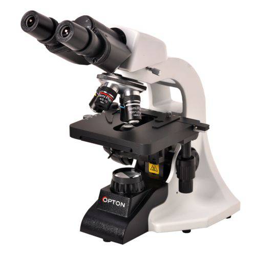 Tamanhos, Medidas e Dimensões do produto Microscópio Biológico Binocular LED Aumento 40x Até 1000x, Objetivas Semi Planacromáticas Opton TNB-01B