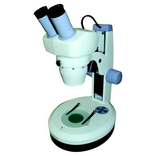 Tamanhos, Medidas e Dimensões do produto Microscópio Estereoscópico Binocular 10X 20X 40X 80X Iluminação Transmitida e Refletida LED OPTON