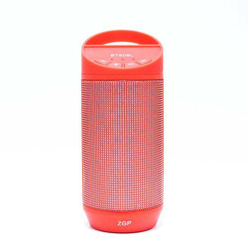 Tamanhos, Medidas e Dimensões do produto Mini Alto-Falante Speaker Bluetooth BT809L Vermelho