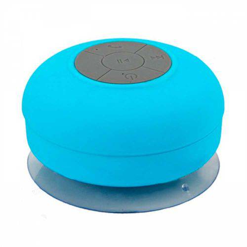 Tamanhos, Medidas e Dimensões do produto Mini Caixa de Som Portátil Bluetooth Azul Bts-06