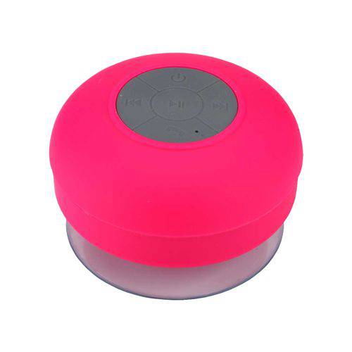 Tamanhos, Medidas e Dimensões do produto Mini Caixa de Som Portátil Bluetooth Rosa Bts-06