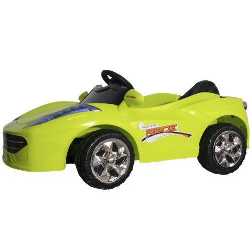 Tamanhos, Medidas e Dimensões do produto Mini Carro Elétrico Infantil Verde - Bateria Recarregável de 6v - Importway