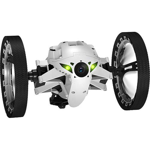 Tamanhos, Medidas e Dimensões do produto Mini Drone Parrot Jumping Sumo Branco com Câmera Integrada WiFi e Controle Via Smartphone