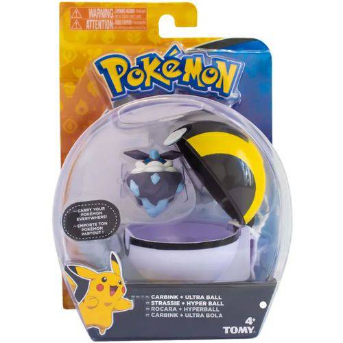 Tamanhos, Medidas e Dimensões do produto Mini Figura Pokémon Carbink + Ultrabola 1972 - Sunny