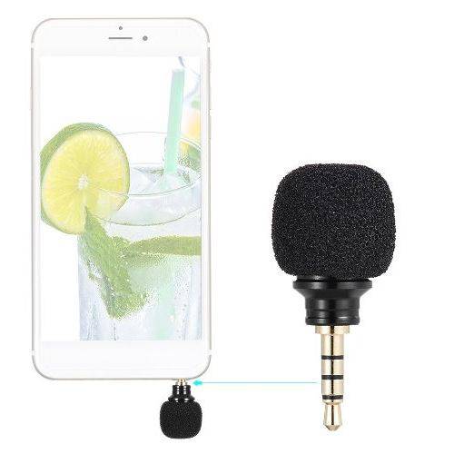 Tamanhos, Medidas e Dimensões do produto Mini Microfone Estéreo Sem Fio Celular Câmeras Gravador