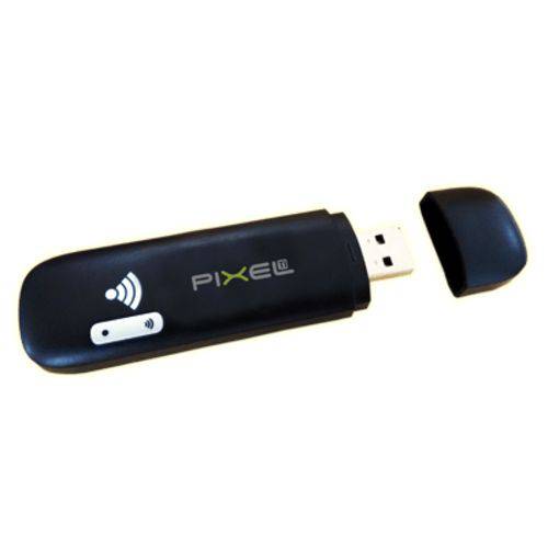 Tamanhos, Medidas e Dimensões do produto Mini Moden Dongle WiFi - TS-G63 - Cor Preto Pixel Ti