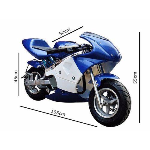 Tamanhos, Medidas e Dimensões do produto Mini Moto Gp Ninja 49cc - DSR