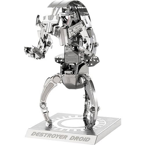 Tamanhos, Medidas e Dimensões do produto Mini Réplica de Montar Metal Earth Destroyer Droid