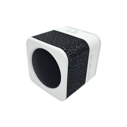 Tamanhos, Medidas e Dimensões do produto Mini Speaker Portátil LED/Micro SD/Preto K1