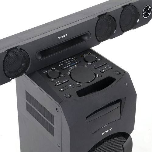 Tamanhos, Medidas e Dimensões do produto Mini System Sony Shakeflex Mhc-Gt3d Djeffect, Led Multicolorido, Megabass, Nfc/Bluetooth