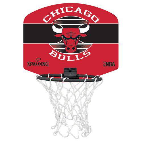 Tamanhos, Medidas e Dimensões do produto Mini Tabela de Basquete Nba Chicago Bulls Spalding