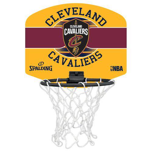 Tamanhos, Medidas e Dimensões do produto Mini Tabela de Basquete Nba Cleveland Cavaliers Spalding Team Micro Backboard Set