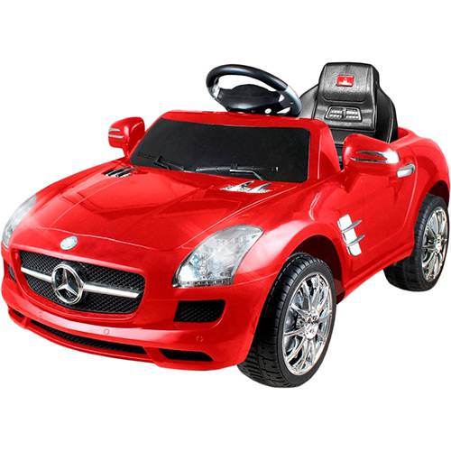 Tamanhos, Medidas e Dimensões do produto Mini Veículo Infantil Mercedes Benz Vermelho 6 Volts - Xalingo