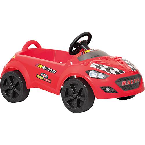 Tamanhos, Medidas e Dimensões do produto Mini Veículo Infantil Roadster Vermelho - Brinquedos Bandeirante