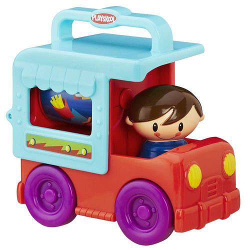 Tamanhos, Medidas e Dimensões do produto Mini Veículo Playskool - Caminhão de Lanches - Hasbro