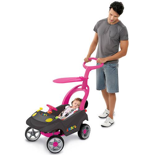 Tamanhos, Medidas e Dimensões do produto Mini Veículo Smart Baby Comfort Rosa - Bandeirante