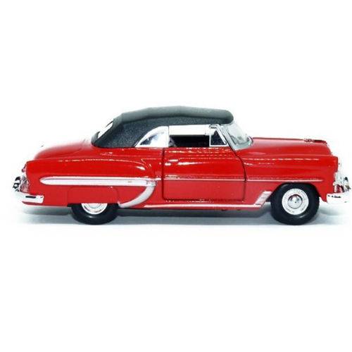 Tamanhos, Medidas e Dimensões do produto Miniatura Carro de Coleção Antigo Bel Air 1953 Vintage 1/36 Welly