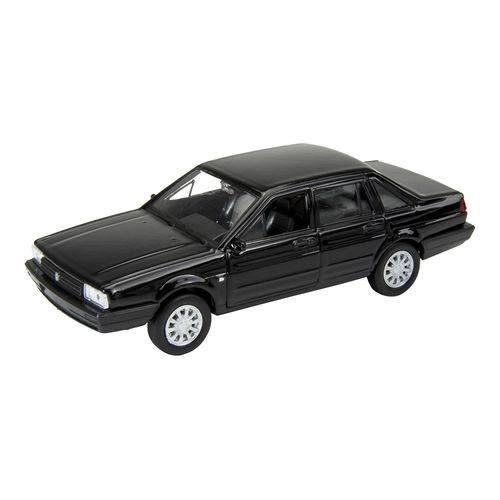 Tamanhos, Medidas e Dimensões do produto Miniatura Carro de Coleção Volkswagen Santana Ano 1989 Cor Preto