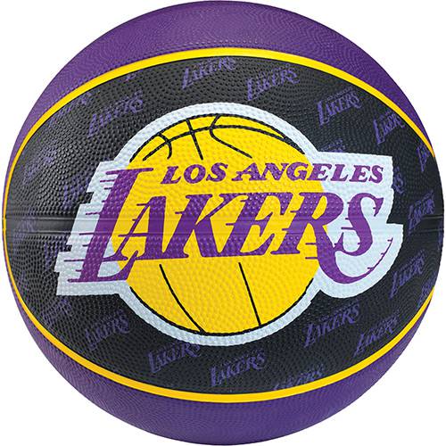Tamanhos, Medidas e Dimensões do produto Minibola de Basquete 13 NBA Team Lakers Sz 3 Unica Uni