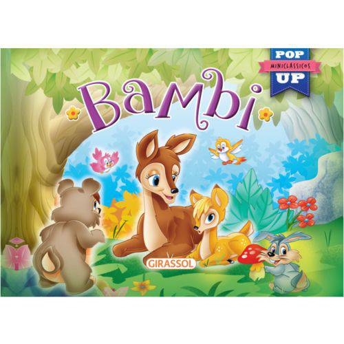 Tamanhos, Medidas e Dimensões do produto Miniclássicos Pop-up - Bambi