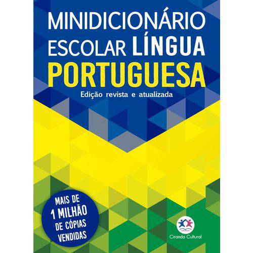 Tamanhos, Medidas e Dimensões do produto Minidicionario Escolar Lingua Portuguesa
